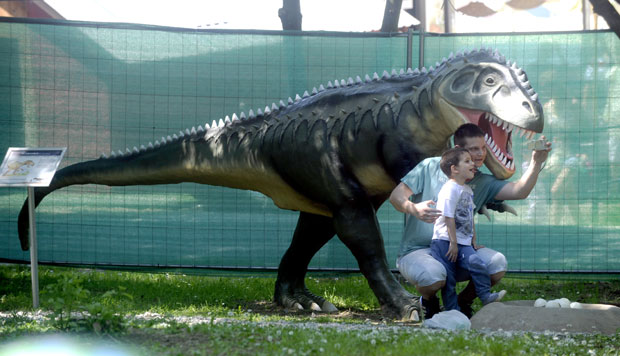 Папрен селфи у Дино парку